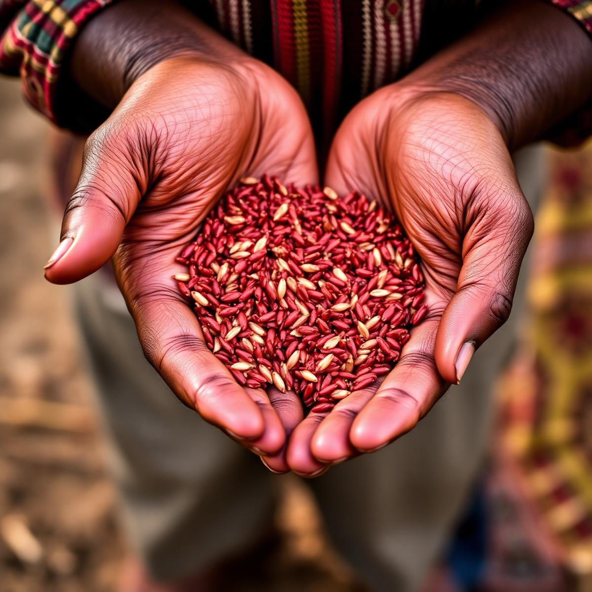 A farmer holding freshly harvested vegetables to represent Girosto's responsible sourcing