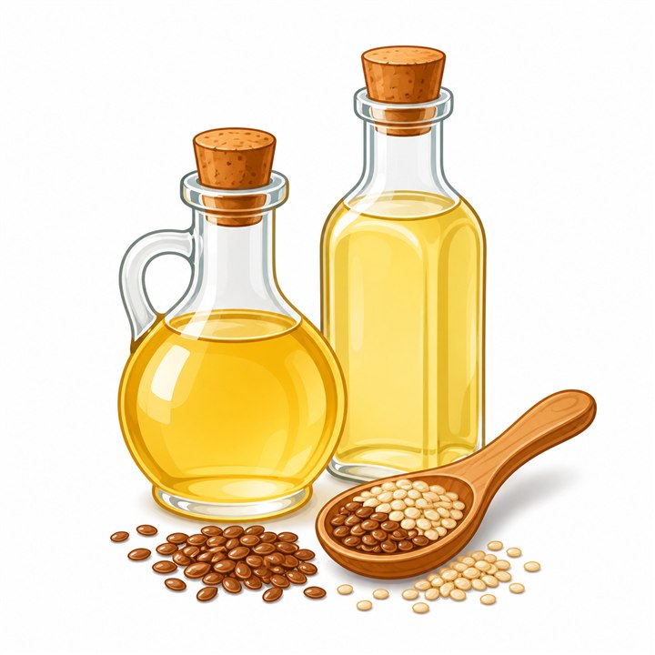 Healthy Oils artwork for বাদাম তেল