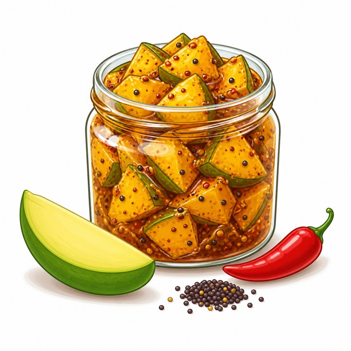 Homemade Pickles artwork for রসুন